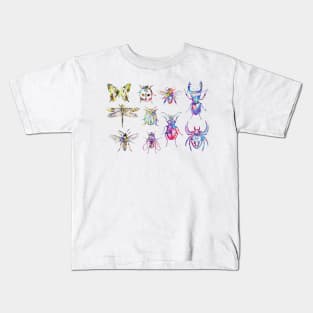 Insect Collection Kids T-Shirt